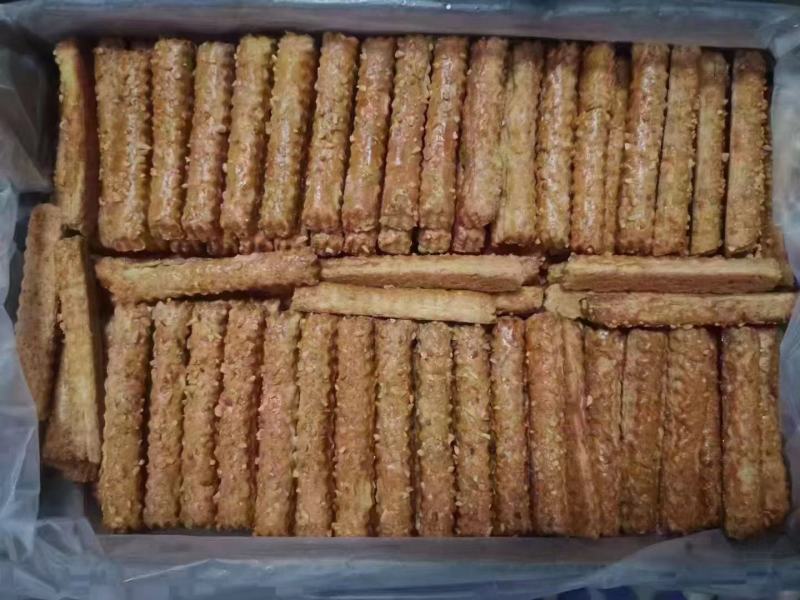 山药南瓜饼四种口味可选，口感酥脆厂家直销