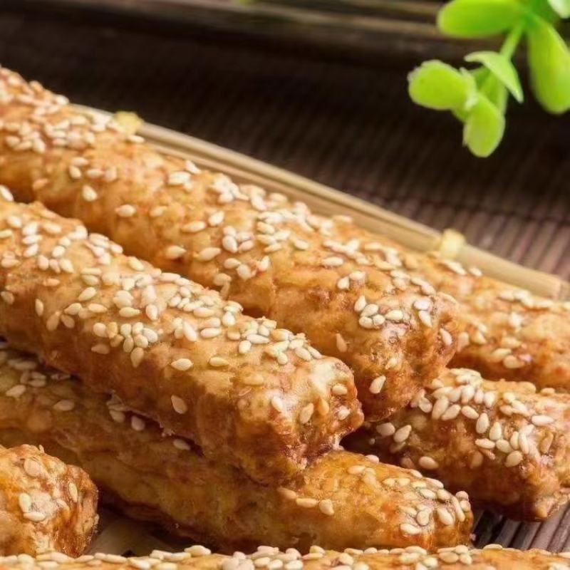 山药南瓜饼四种口味可选，口感酥脆厂家直销