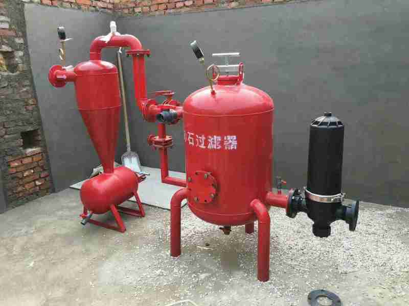 砂石过滤器网式叠片过滤器钢制过滤器滴灌喷灌首部过滤