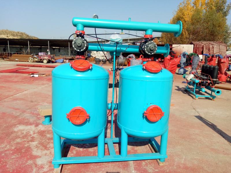砂石过滤器网式叠片过滤器钢制过滤器滴灌喷灌首部过滤