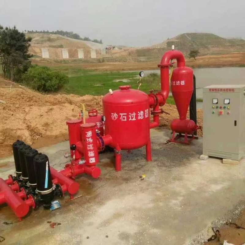 砂石过滤器网式叠片过滤器钢制过滤器滴灌喷灌首部过滤