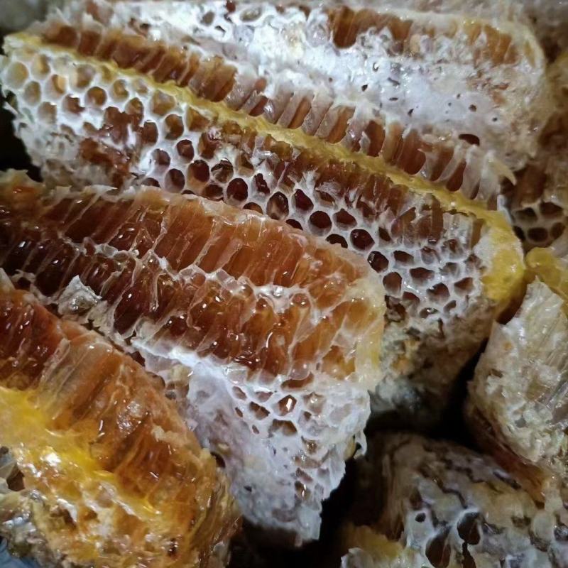 蜂巢蜜正宗蜂巢蜜现卖现割非常新鲜产地直销价格实惠