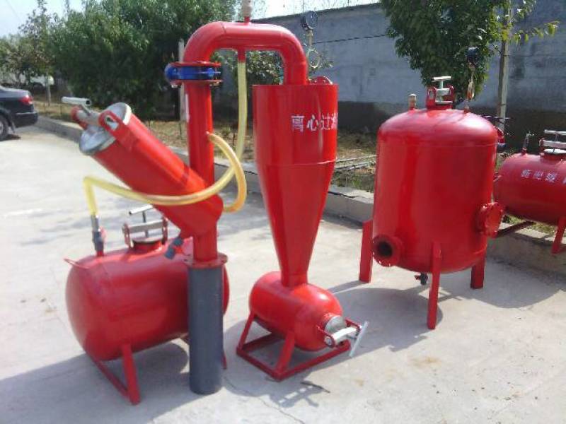 钢制砂石过滤器自动反冲洗叠片过滤器离心过滤器灌溉