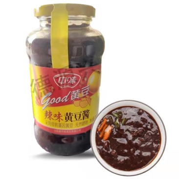 【优质】大酱黄豆酱原味辣味可选800g*6瓶/箱全国批发
