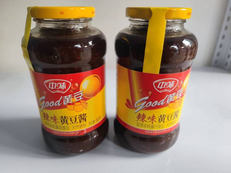 【优质】大酱黄豆酱原味辣味可选800g*6瓶/箱全国批发