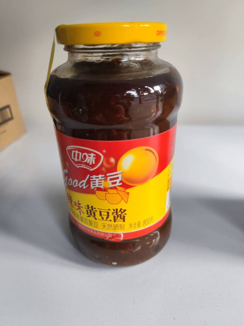 【优质】大酱黄豆酱原味辣味可选800g*6瓶/箱全国批发