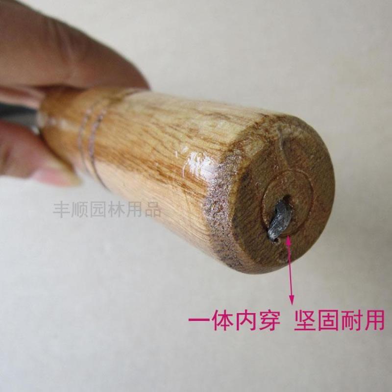 全钢长颈弯把镰月牙镰手打锄割菜割草镰菜园除草园艺花园庭院