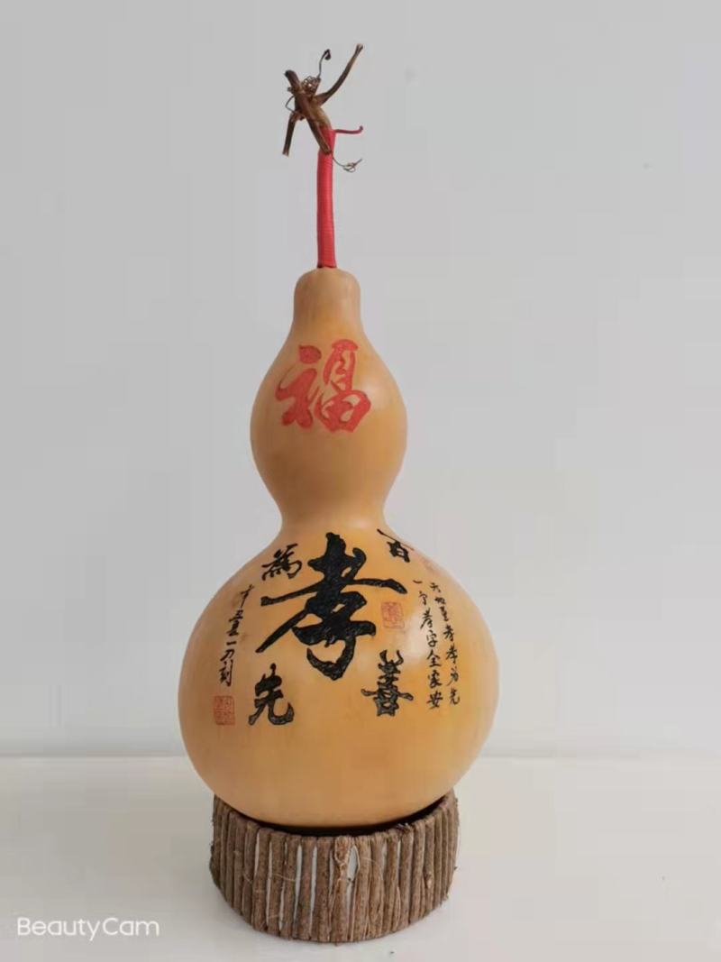 葫芦手工雕刻（非遗文化）