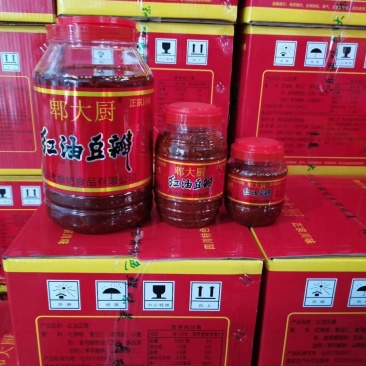 四川特产红油豆瓣酱各种规格都有厂家直销批发