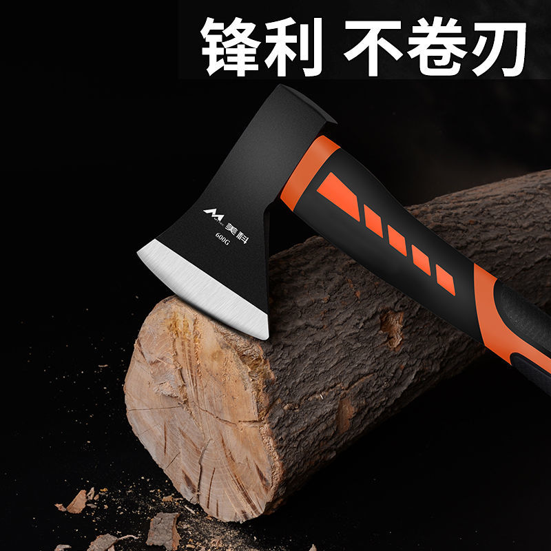 斧头劈柴木工斧子家用小纯钢全钢砍树砍柴神器户外工具消防斧