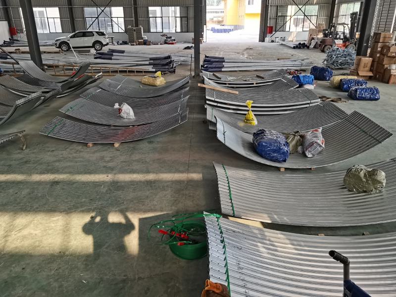 高密度镀锌板养鱼池帆布水池圆桶铁仓蓄水桶