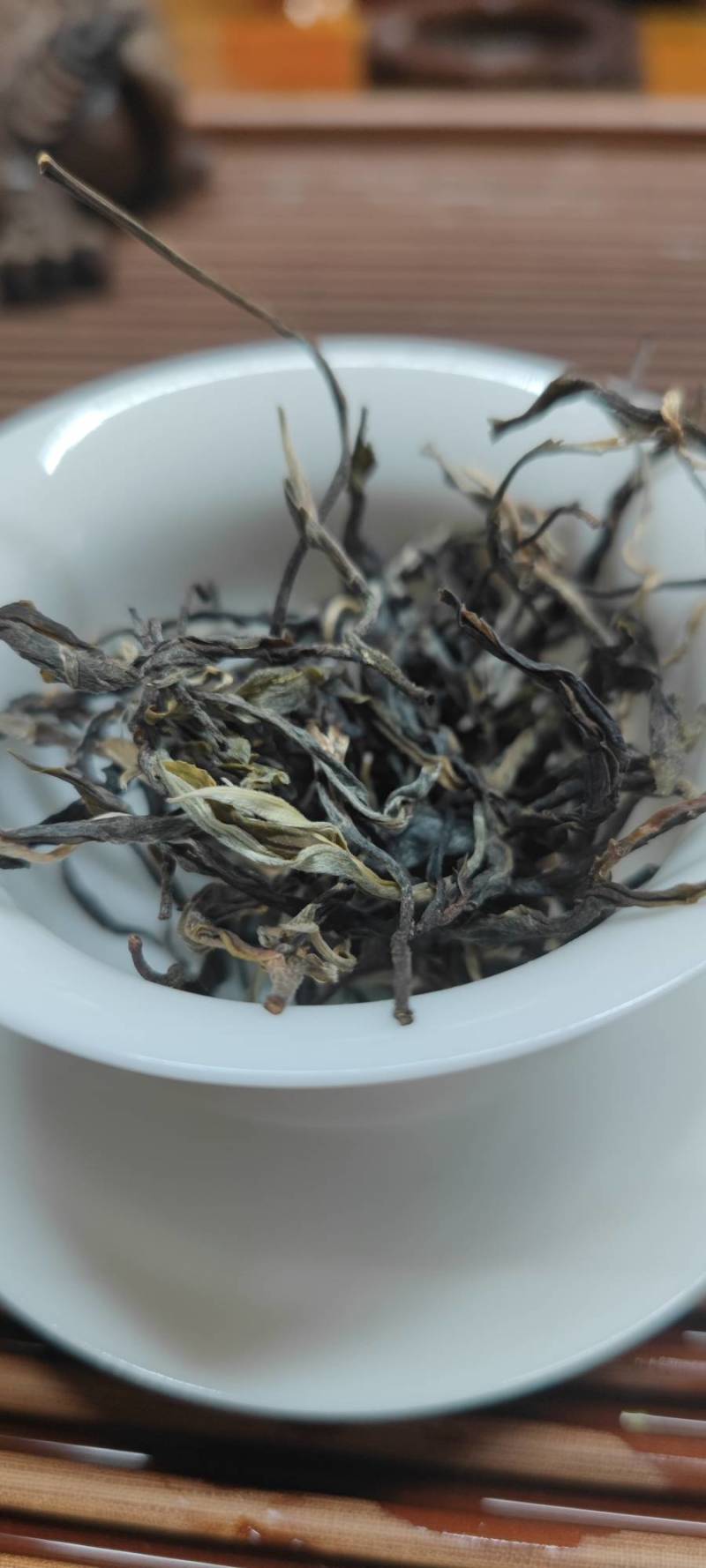 精品普洱茶2025年勐库自家100年树龄茶汤色金黄透亮