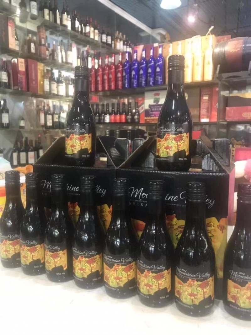 澳大利亚月光谷西拉187ml小红酒