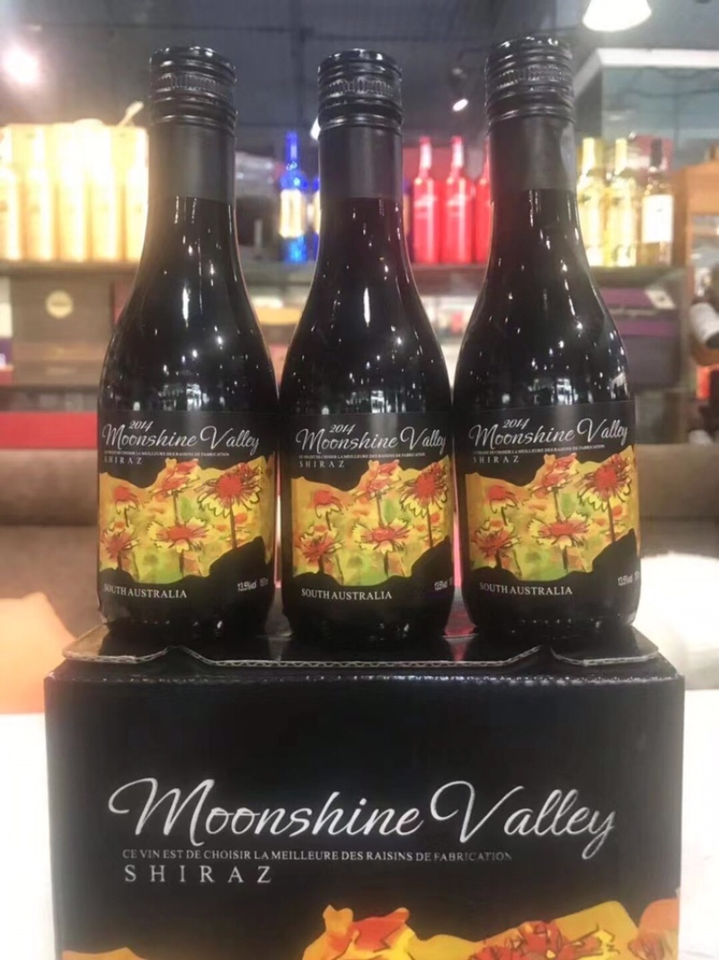 澳大利亚月光谷西拉187ml小红酒