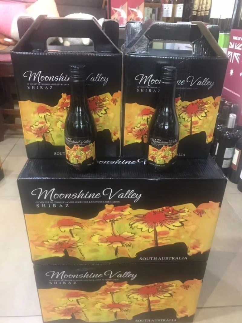 澳大利亚月光谷西拉187ml小红酒