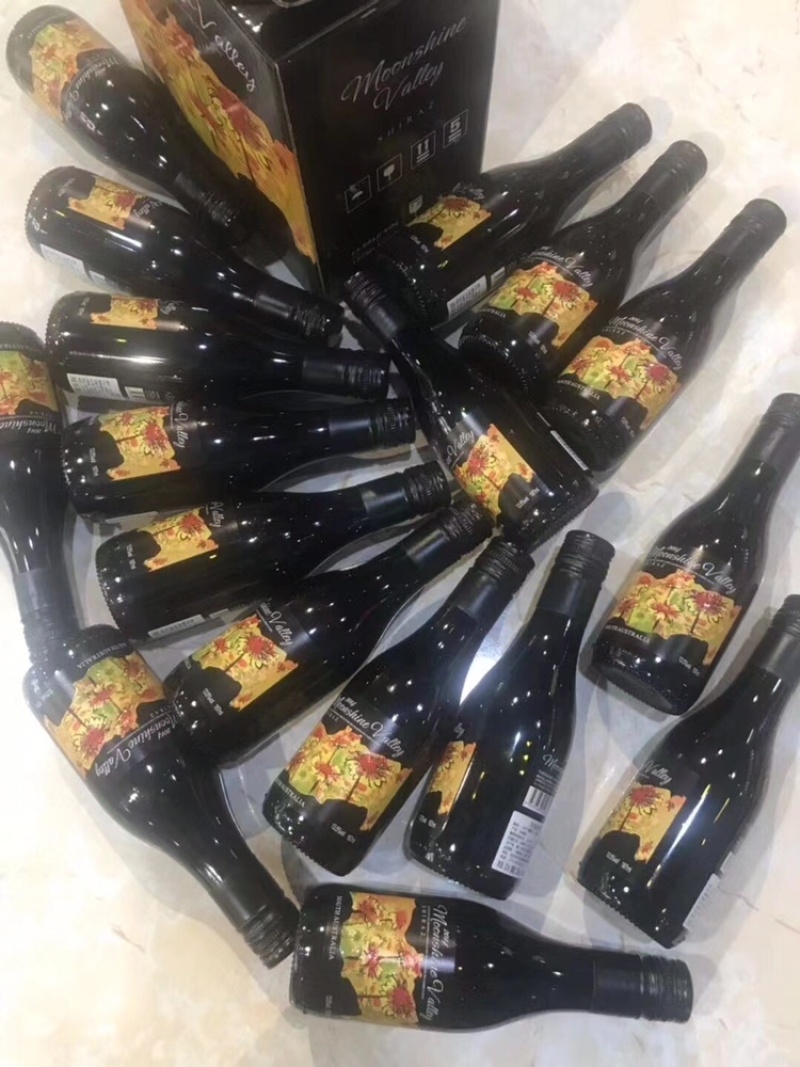 澳大利亚月光谷西拉187ml小红酒