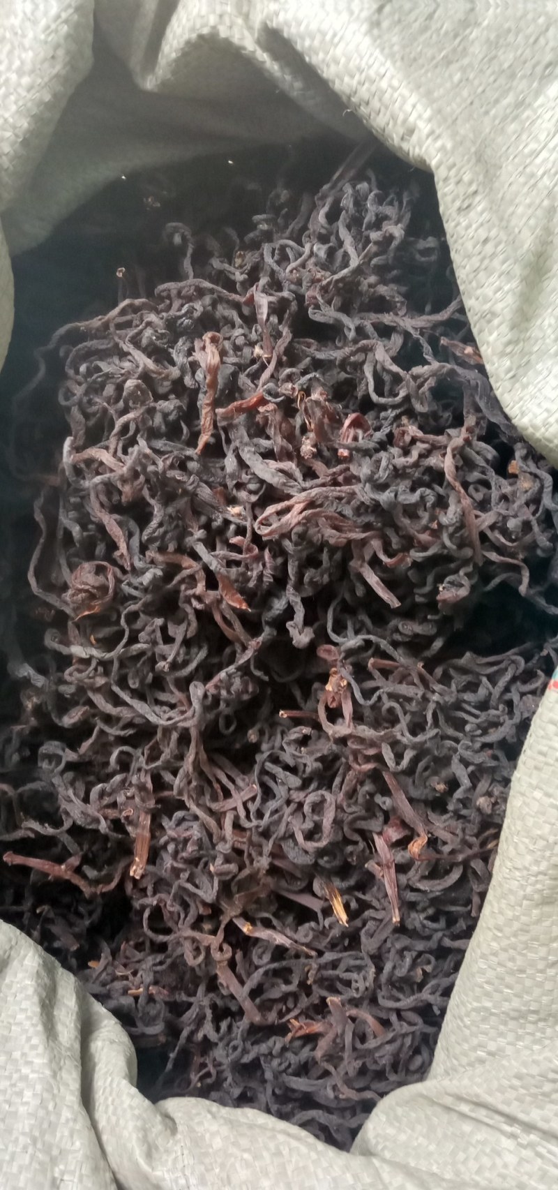 红微菜做工精质的高山野生干薇菜