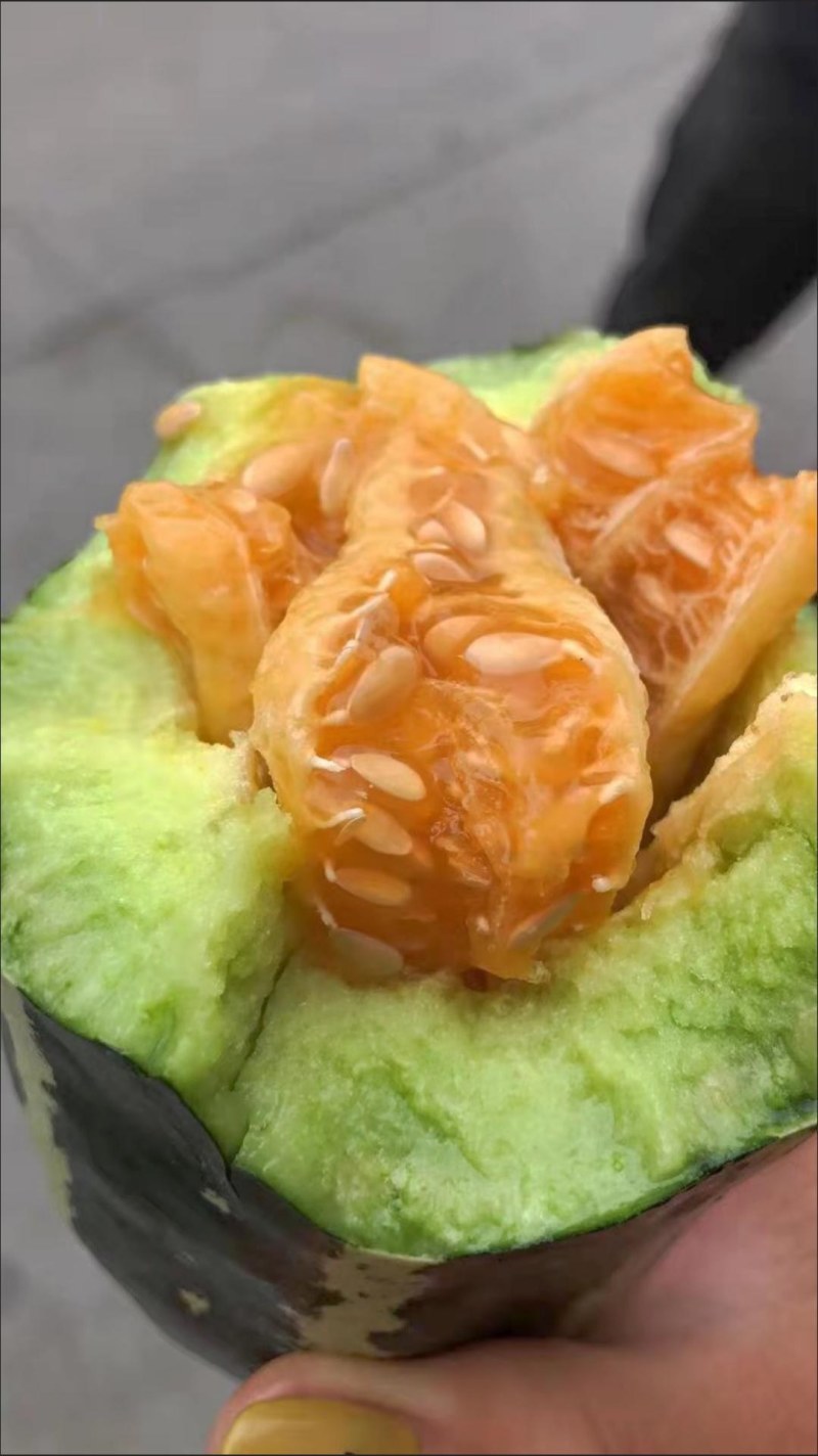 陕西大荔羌白博洋9，绿宝石，芝麻密，已上市，口感脆甜可口