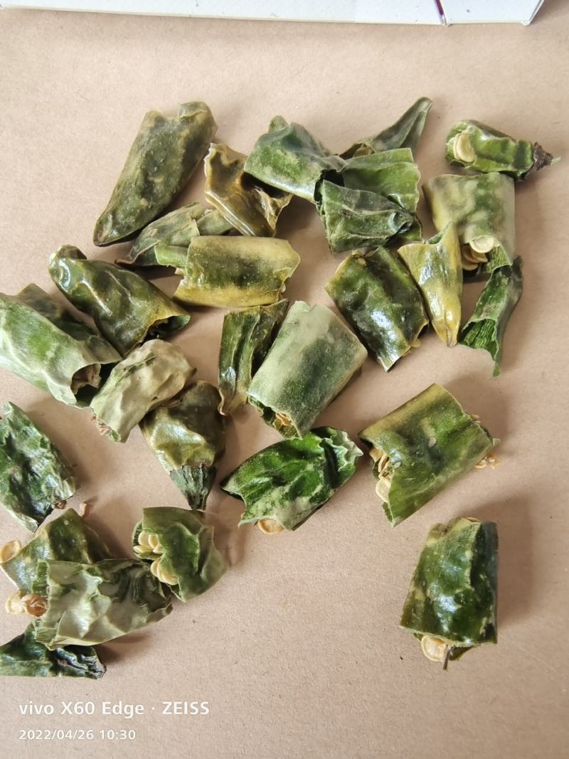 青辣椒段，辣椒段，青辣椒丝，干青辣椒节，