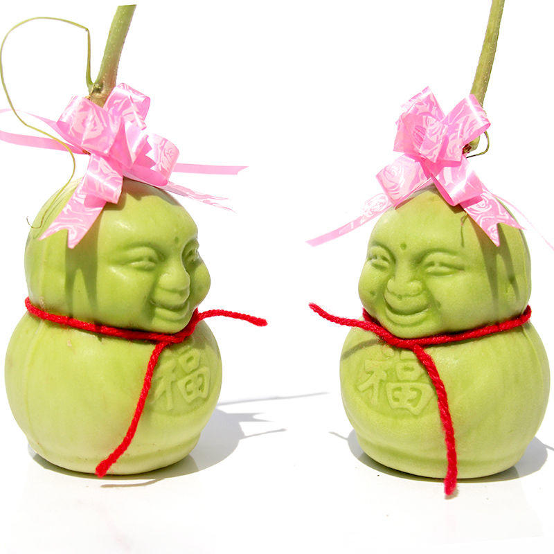 【一件代发】现摘人参果水果香瓜甜瓜福娃节日礼物新鲜水果