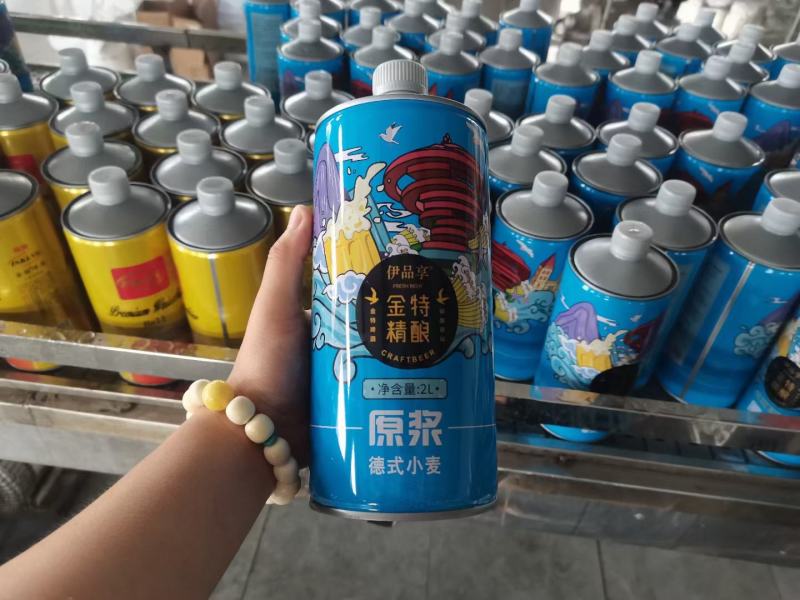 青岛金特12P精酿原浆啤酒，高端2L四种风味欢迎味尝！