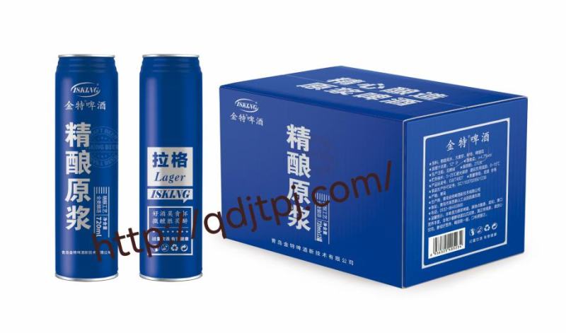 青岛金特精酿12P原浆新规格720ml，寻求合作商