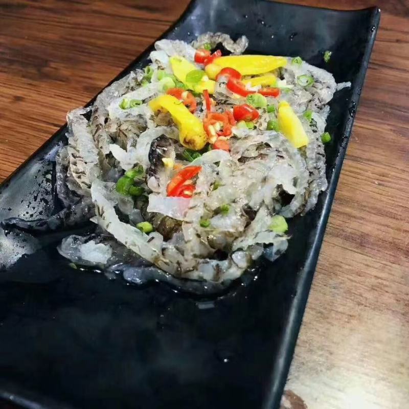 泡椒鱼皮凉拌下酒菜零食开袋即食酒店商用批发半成品速食菜