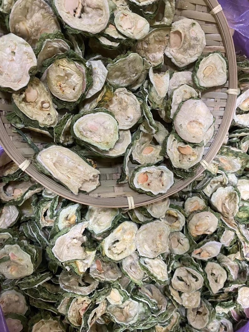 药用苦瓜干片苦瓜茶中药用苦瓜干片无硫熏制干净精品