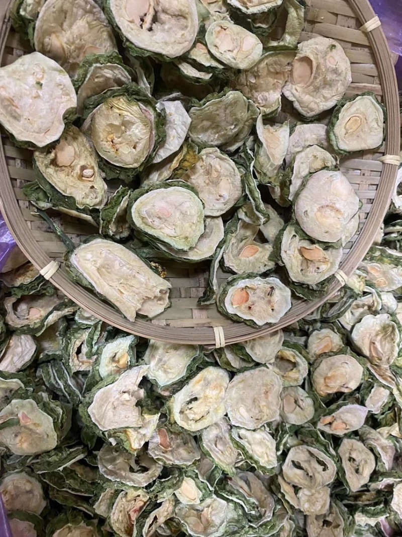 药用苦瓜干片苦瓜茶中药用苦瓜干片无硫熏制干净精品