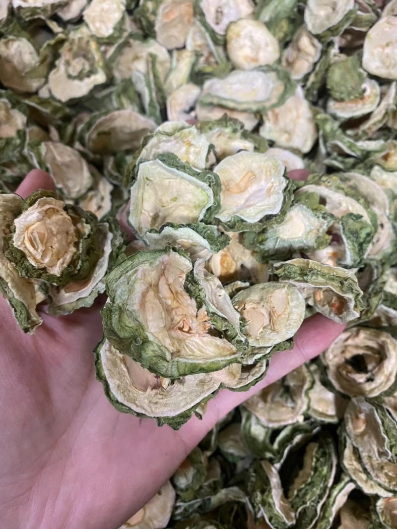 药用苦瓜干片苦瓜茶中药用苦瓜干片无硫熏制干净精品