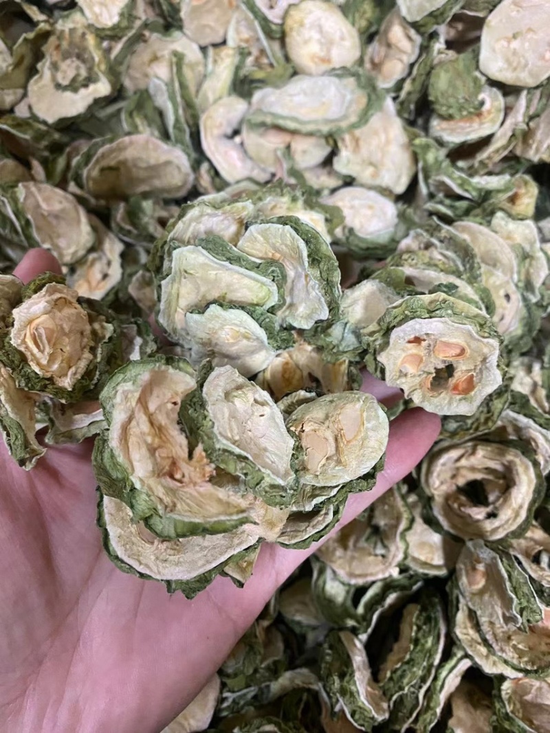 药用苦瓜干片苦瓜茶中药用苦瓜干片无硫熏制干净精品