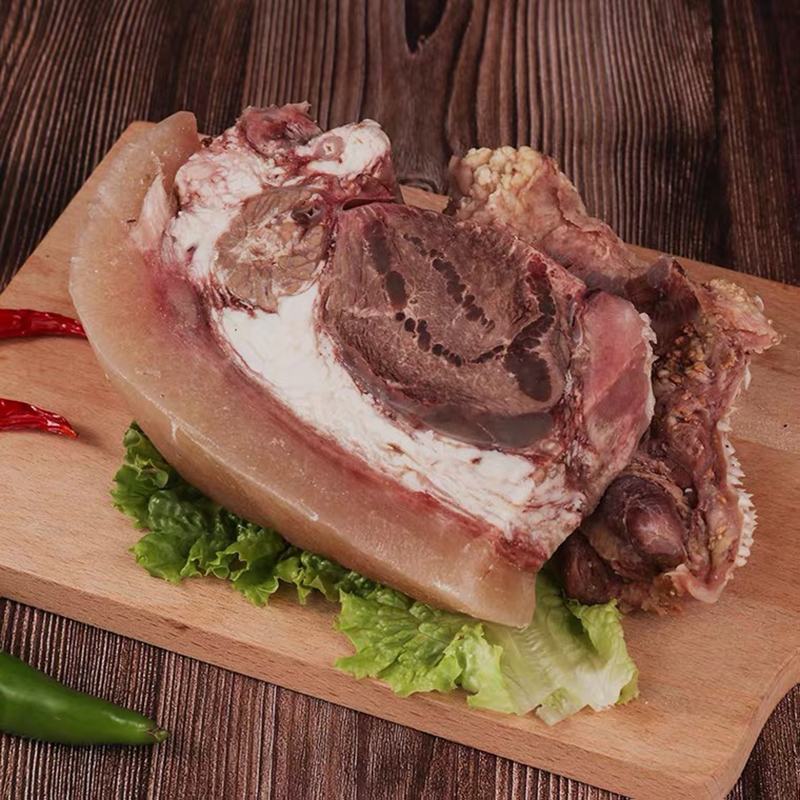 带皮牛脸肉新鲜冷冻牛头肉带皮牛脸肉冷冻牛脸皮半成品