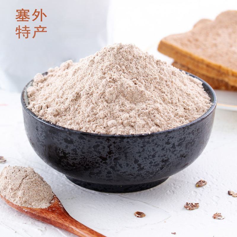 荞麦面粉荞麦粉家用粗粮荞麦面粉乔面芥麦低脂无添加杂粮全麦