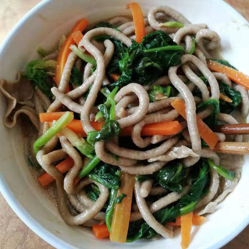 现磨新纯荞麦面粉荞麦粉荞面荞麦面荞面粉纯荞麦纯饸饹面荞粉