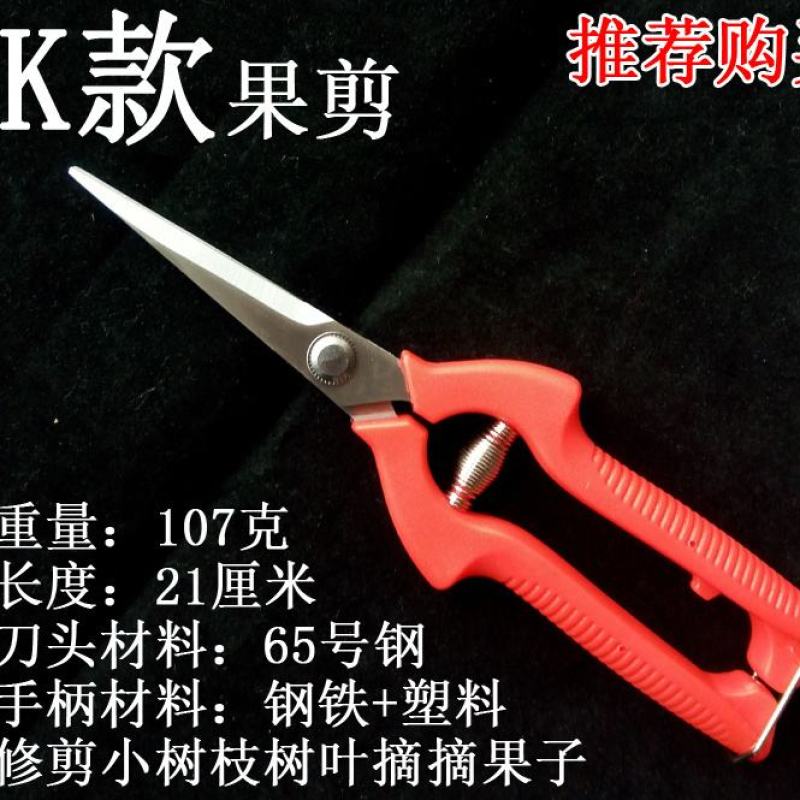 进口修枝剪花剪树枝剪刀园艺剪园林剪果树五金工具修剪修