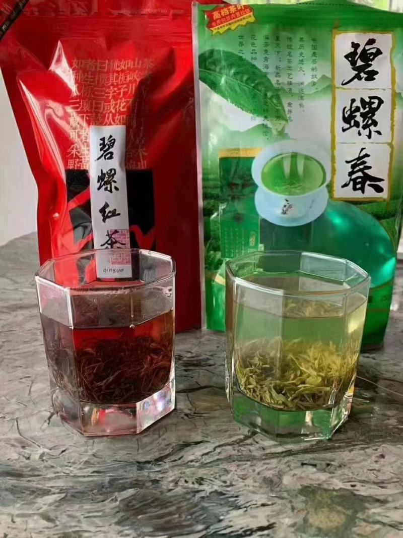 苏州东山碧螺春炒青绿茶红茶