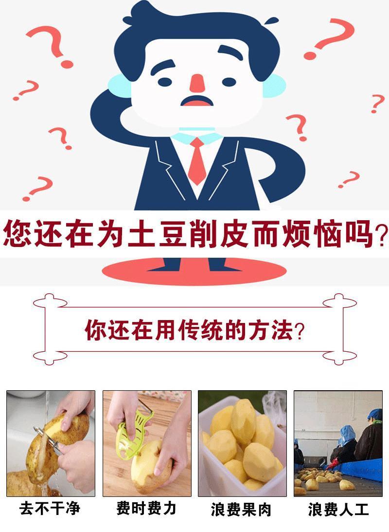 土豆去皮机商用不锈钢全自动芋头清洗脱皮机家用地瓜洋葱削