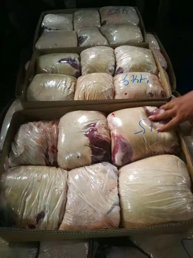 去骨带皮羊板肉羊腿肉纯干饭店酒店羊汤馆炒菜炖锅