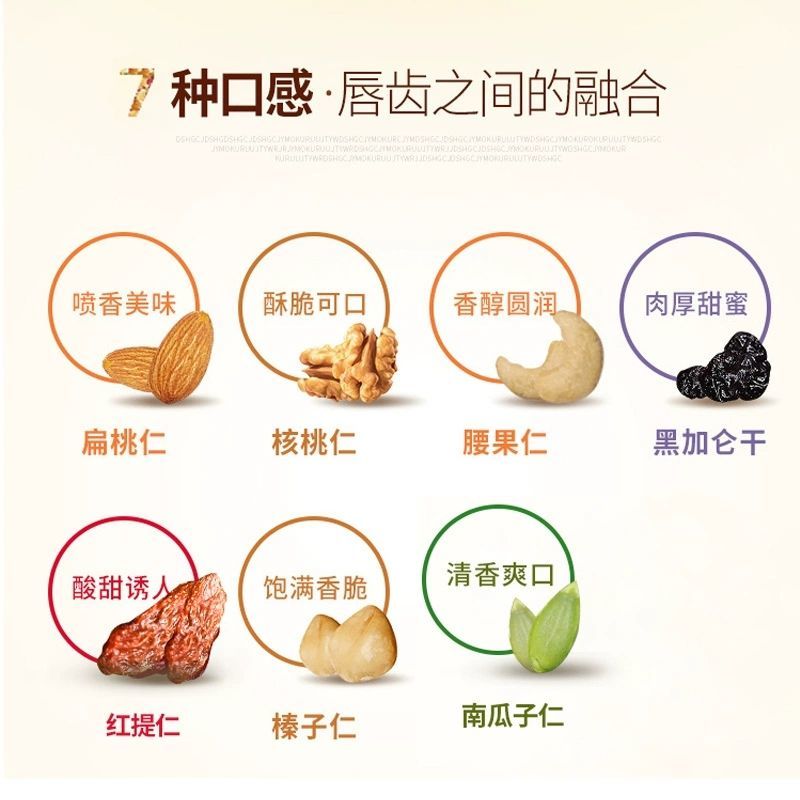 【一件代发】每日坚果混合坚果仁大礼包600g特产坚果组合
