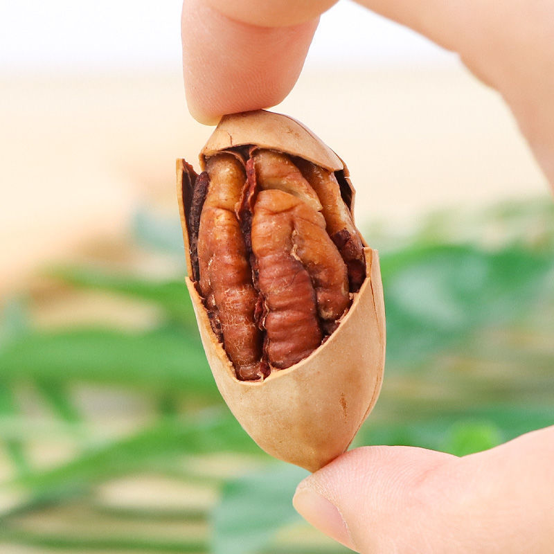【一件代发】新货碧根果奶油味500g坚果零食袋装散装批发