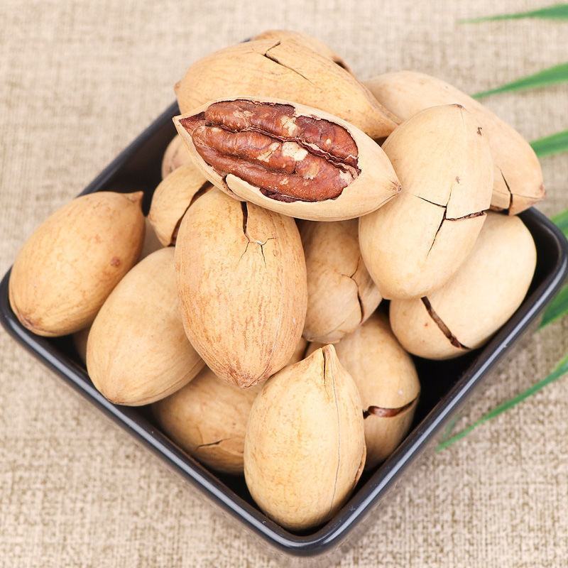 【一件代发】新货碧根果奶油味500g坚果零食袋装散装批发