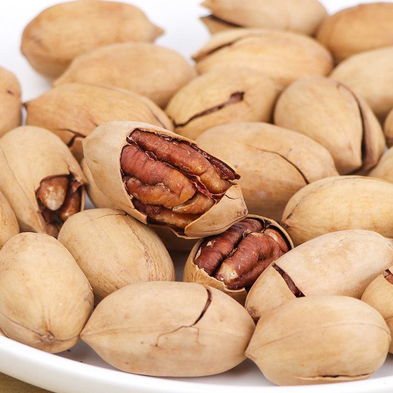 【一件代发】新货碧根果奶油味500g坚果零食袋装散装批发