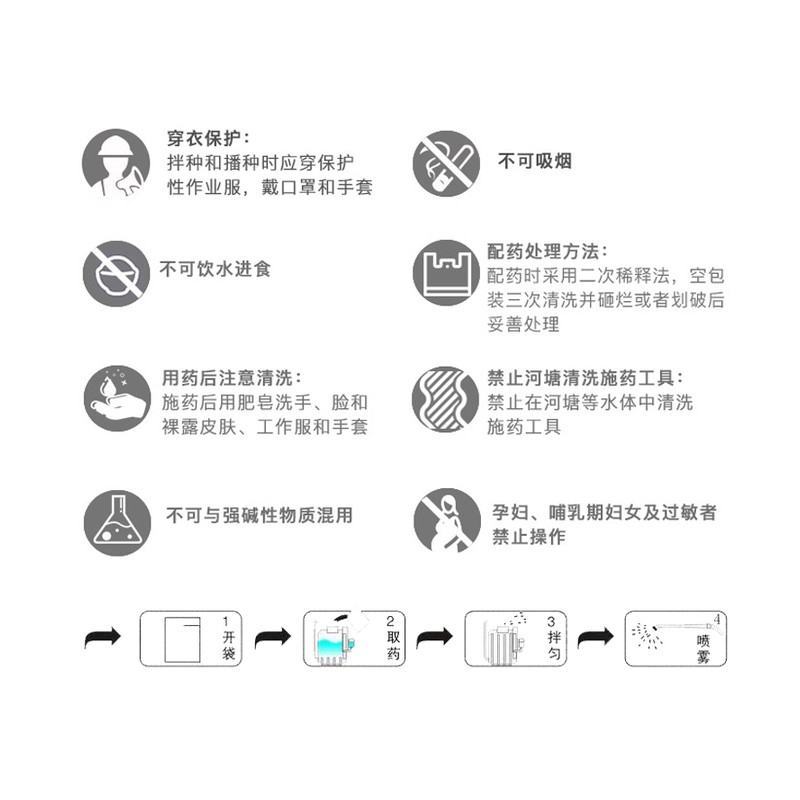 尊冠80%烯酰吗啉黄瓜菠菜霜霉病杀菌剂10克