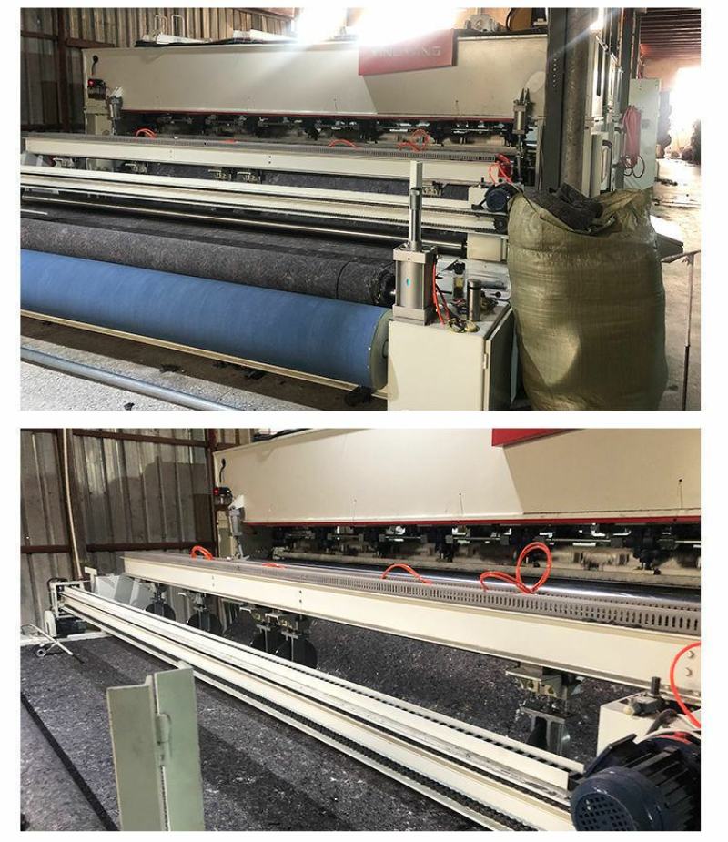 土工布毛毡公路养护大棚保温棉被工程保湿黑心棉家具包装毯无