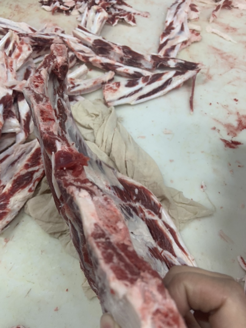 国产纯干带腹肉条排扇牛肋排多肉牛排手续齐全厂家供