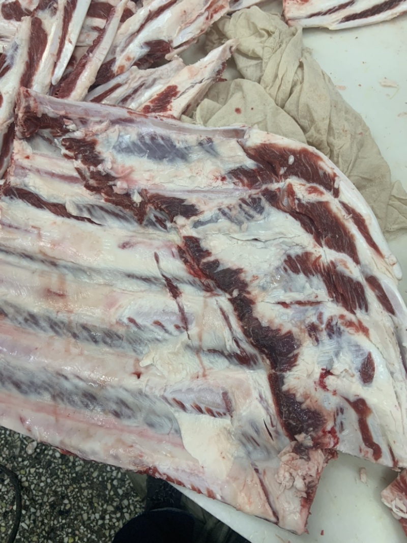 国产纯干带腹肉条排扇牛肋排多肉牛排手续齐全厂家供