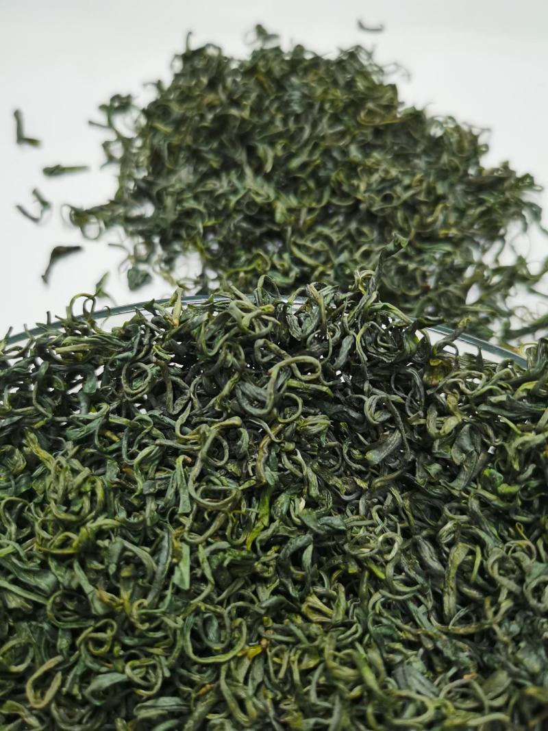 恩施富硒绿茶2022清明茶炒青本地品种芭蕉茶叶香浓耐