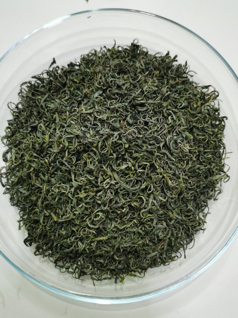 恩施富硒绿茶2022清明茶炒青本地品种芭蕉茶叶香浓耐