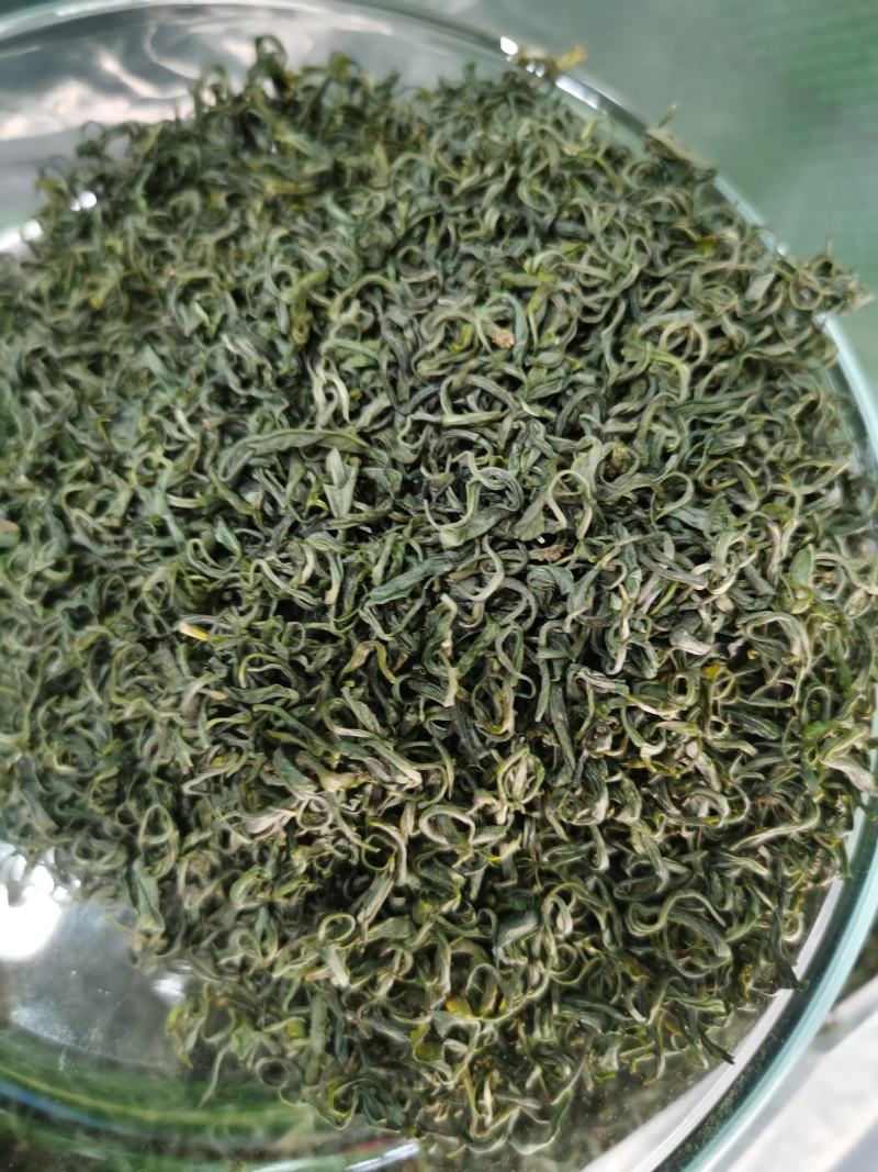 恩施富硒绿茶2022清明茶炒青本地品种芭蕉茶叶香浓耐