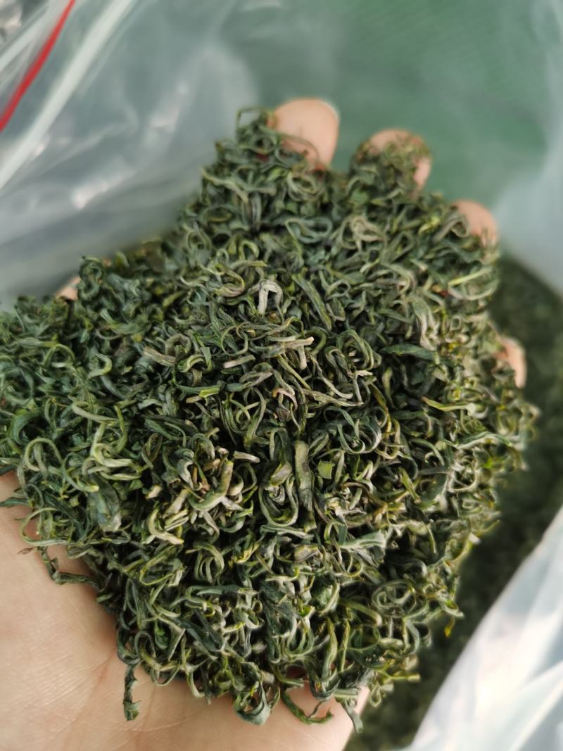 恩施富硒绿茶2022清明茶炒青本地品种芭蕉茶叶香浓耐
